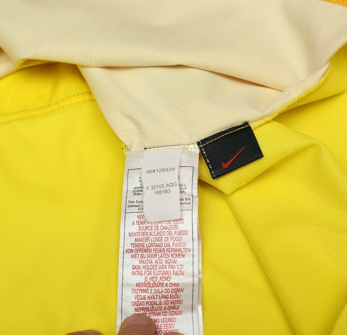 2002/03 MILNER #38 Leeds United Vintage Nike Away Football Shirt Jersey (XL)