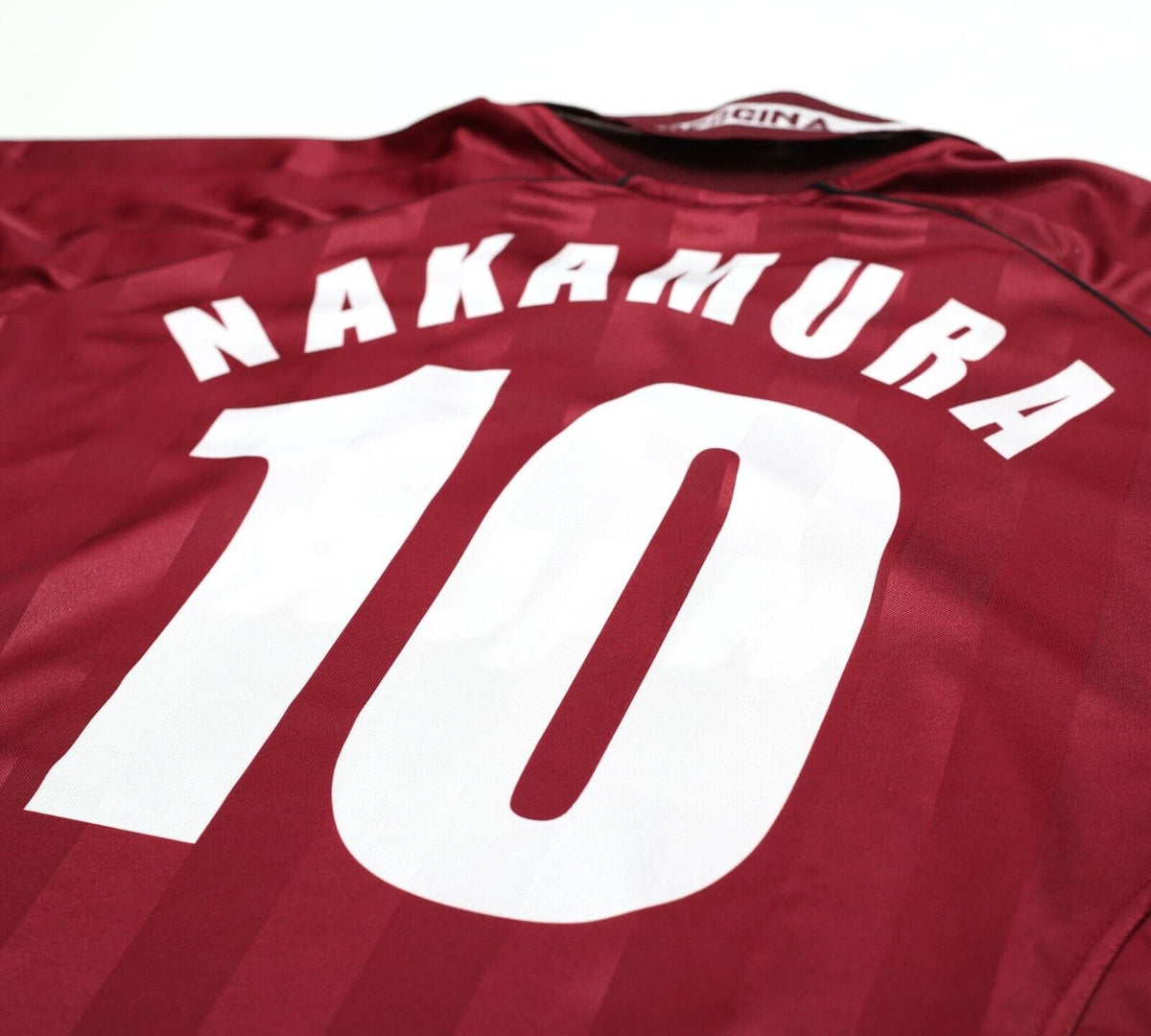 2002/03 NAKAMURA Reggina Vintage Asics Home Football Shirt Jersey (L)