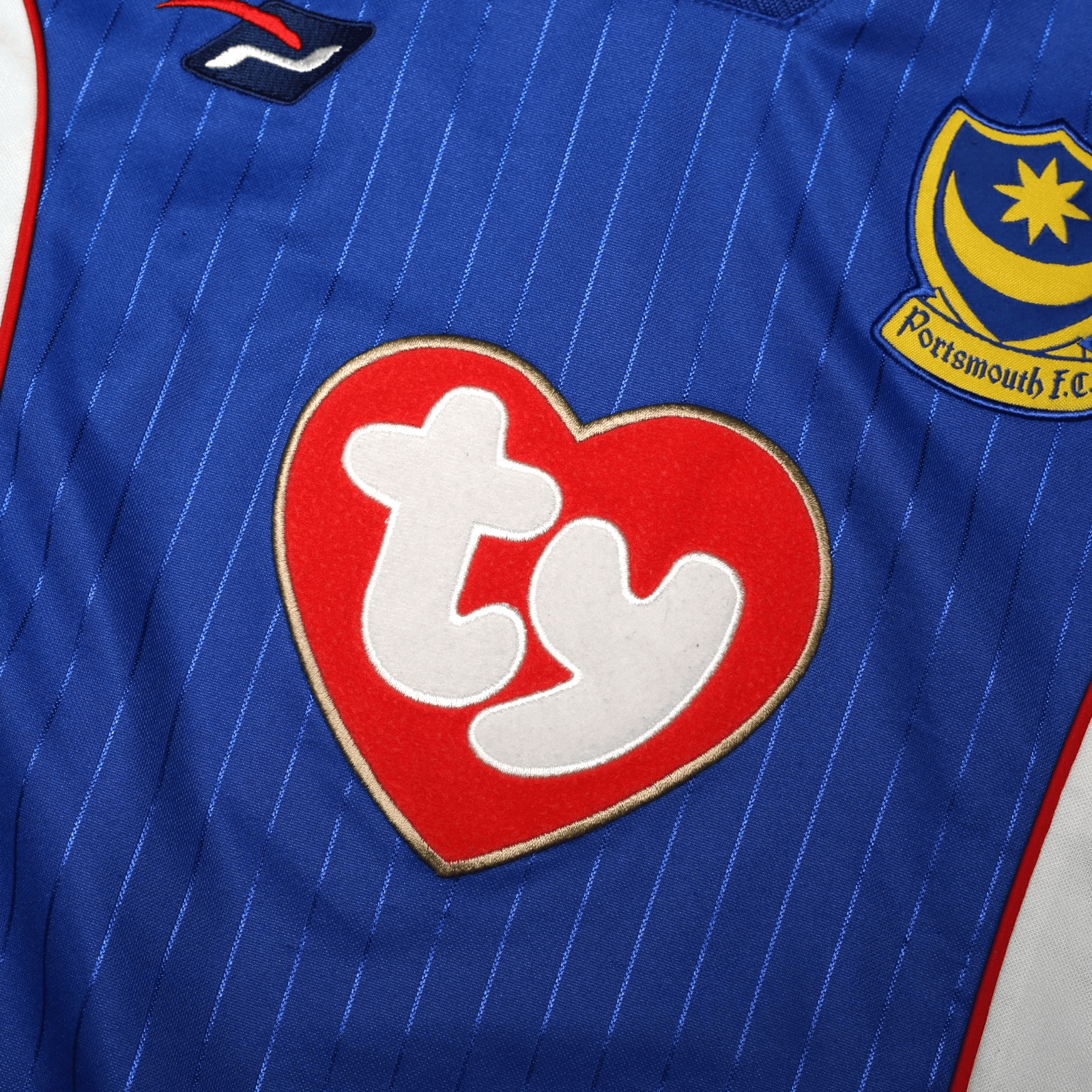 2002/03 Portsmouth Vintage Pompey Sports Home Football Shirt (L)
