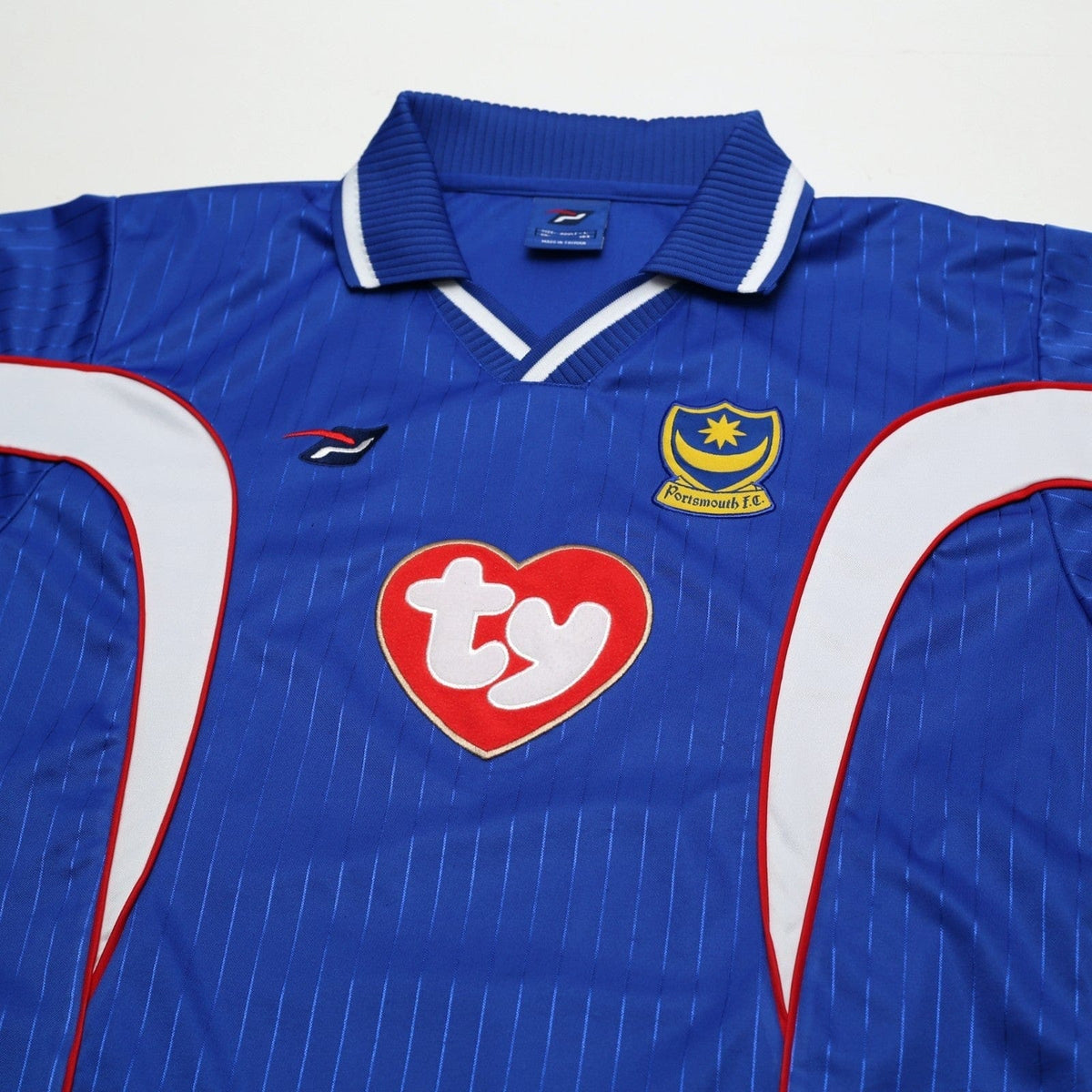 2002/03 Portsmouth Vintage Pompey Sports Home Football Shirt (L)