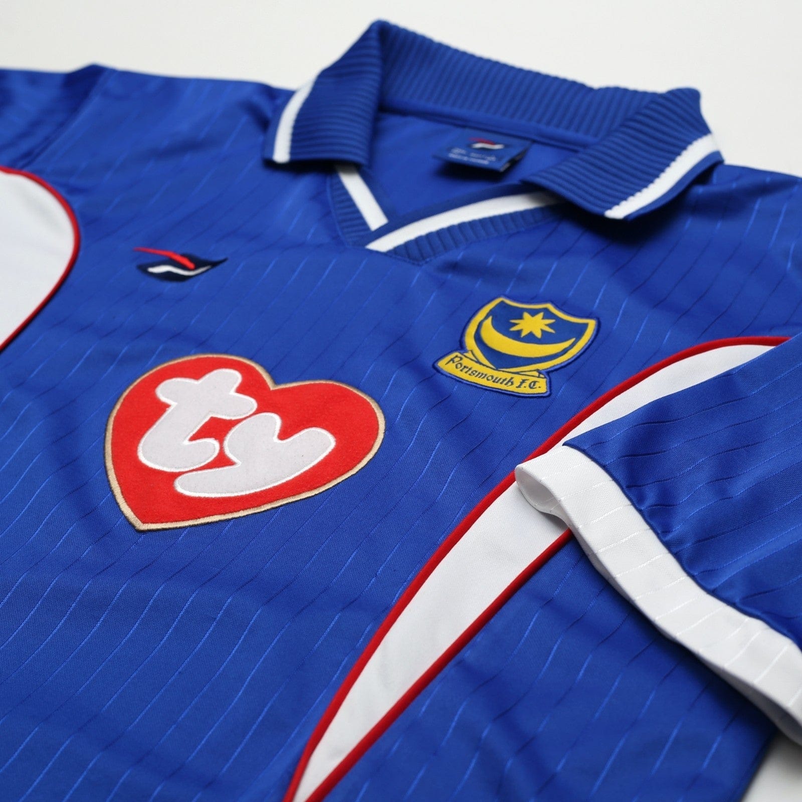2002/03 Portsmouth Vintage Pompey Sports Home Football Shirt (L)