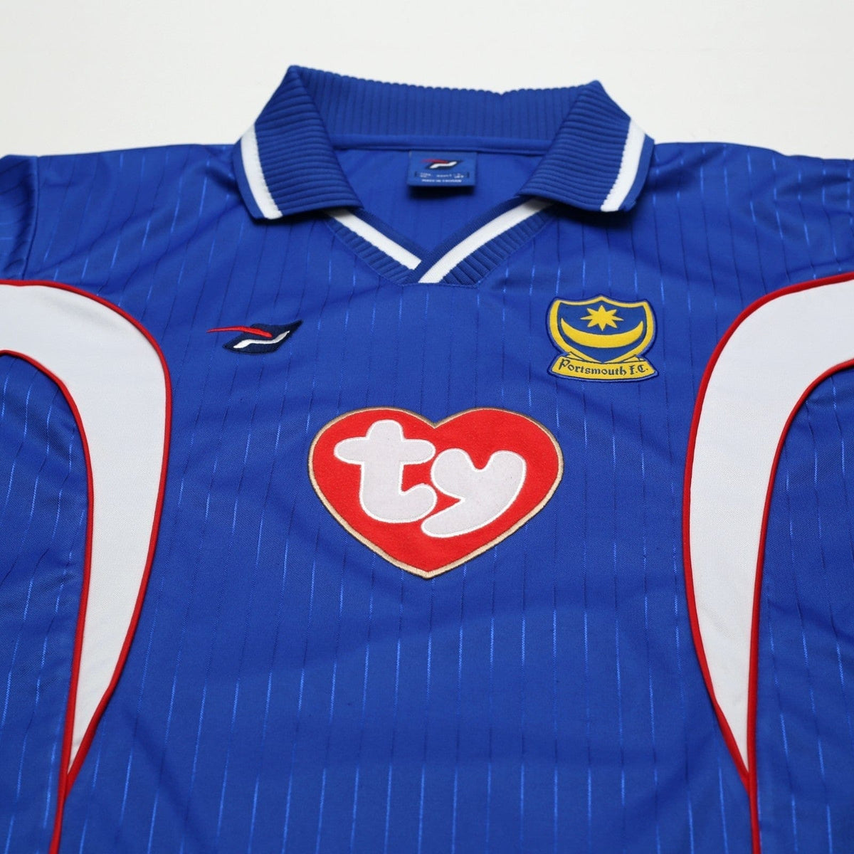 2002/03 Portsmouth Vintage Pompey Sports Home Football Shirt (L)
