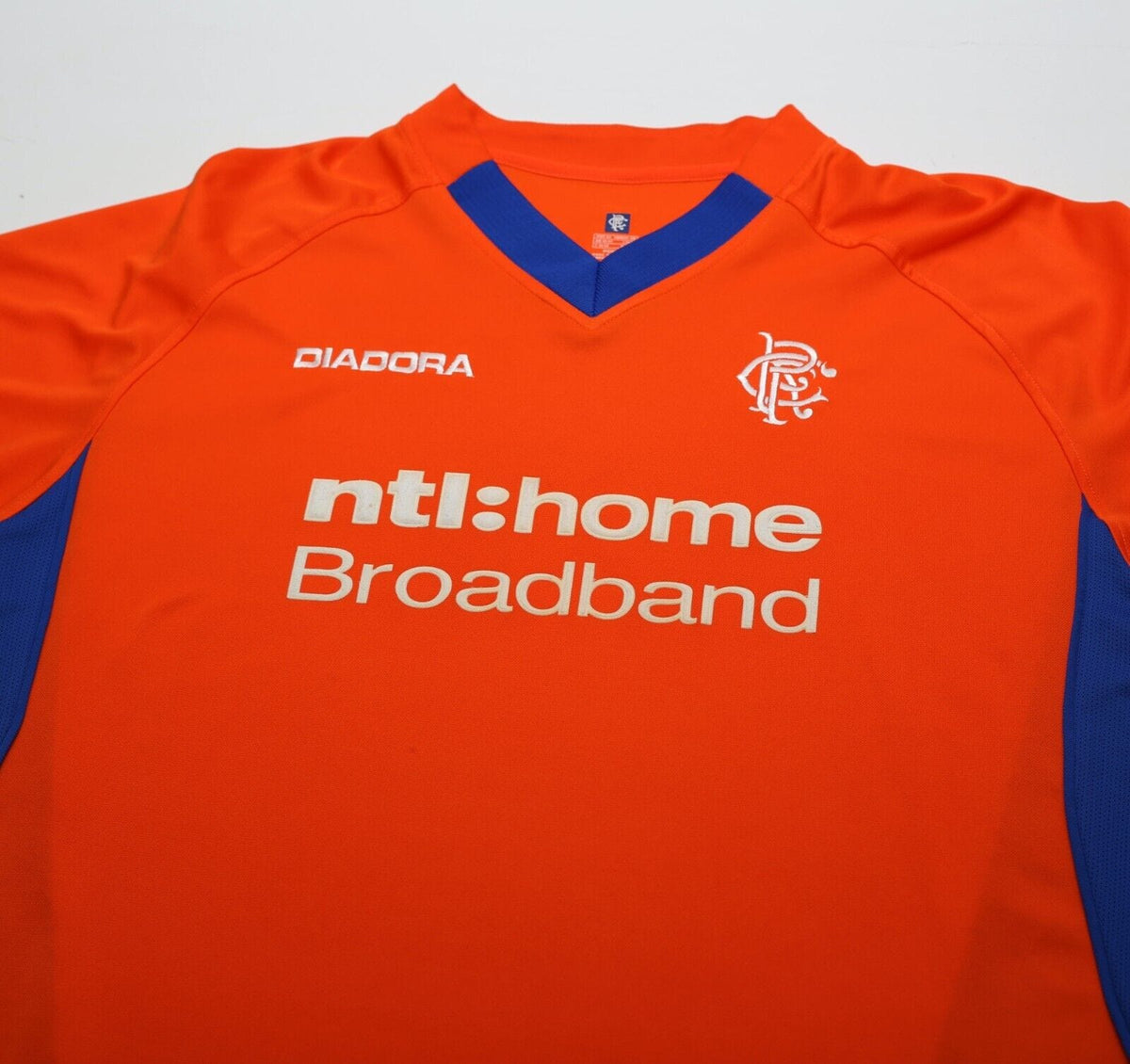 2002/03 RANGERS Vintage Diadora Away Football Shirt Jersey (XL)