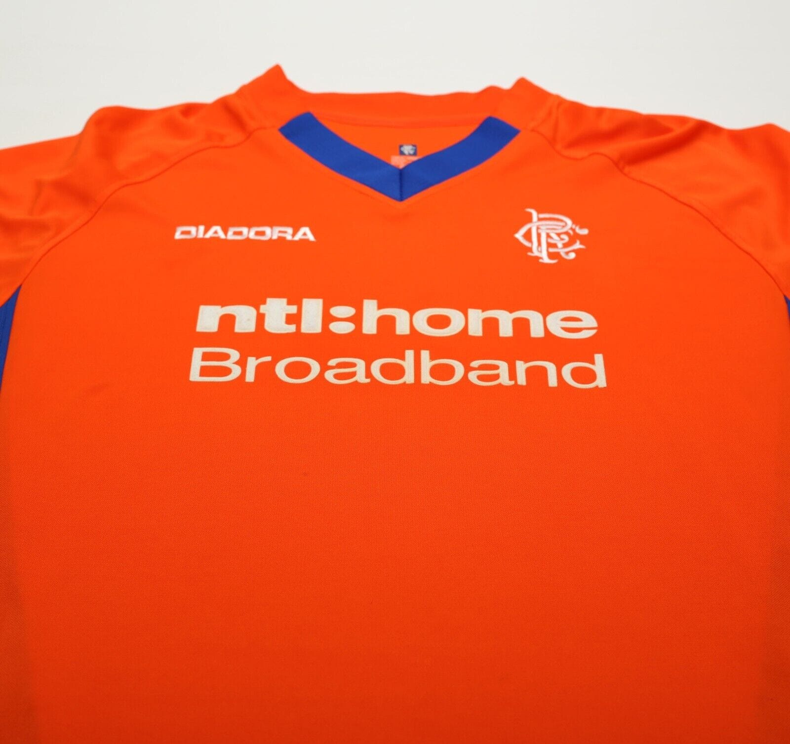 2002/03 RANGERS Vintage Diadora Away Football Shirt Jersey (XL)