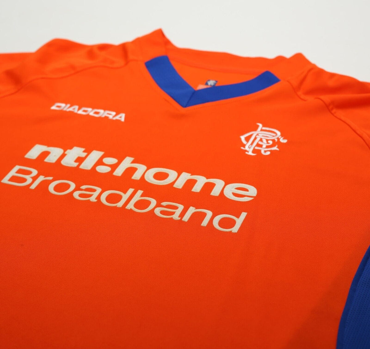 2002/03 RANGERS Vintage Diadora Away Football Shirt Jersey (XL)