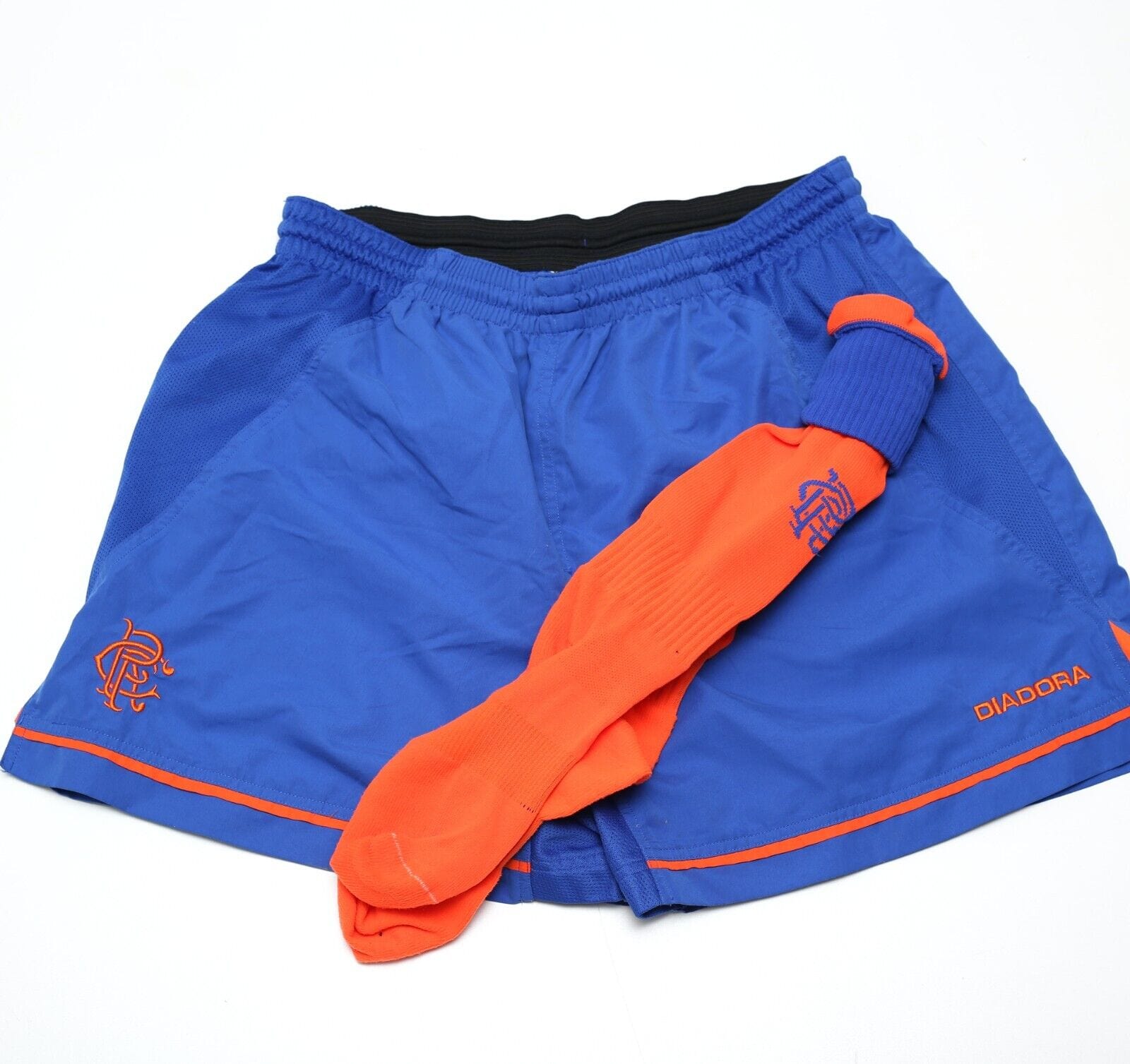 2002/03 RANGERS Vintage Diadora Away Football Shirt Jersey (XXL) Full Kit MINT