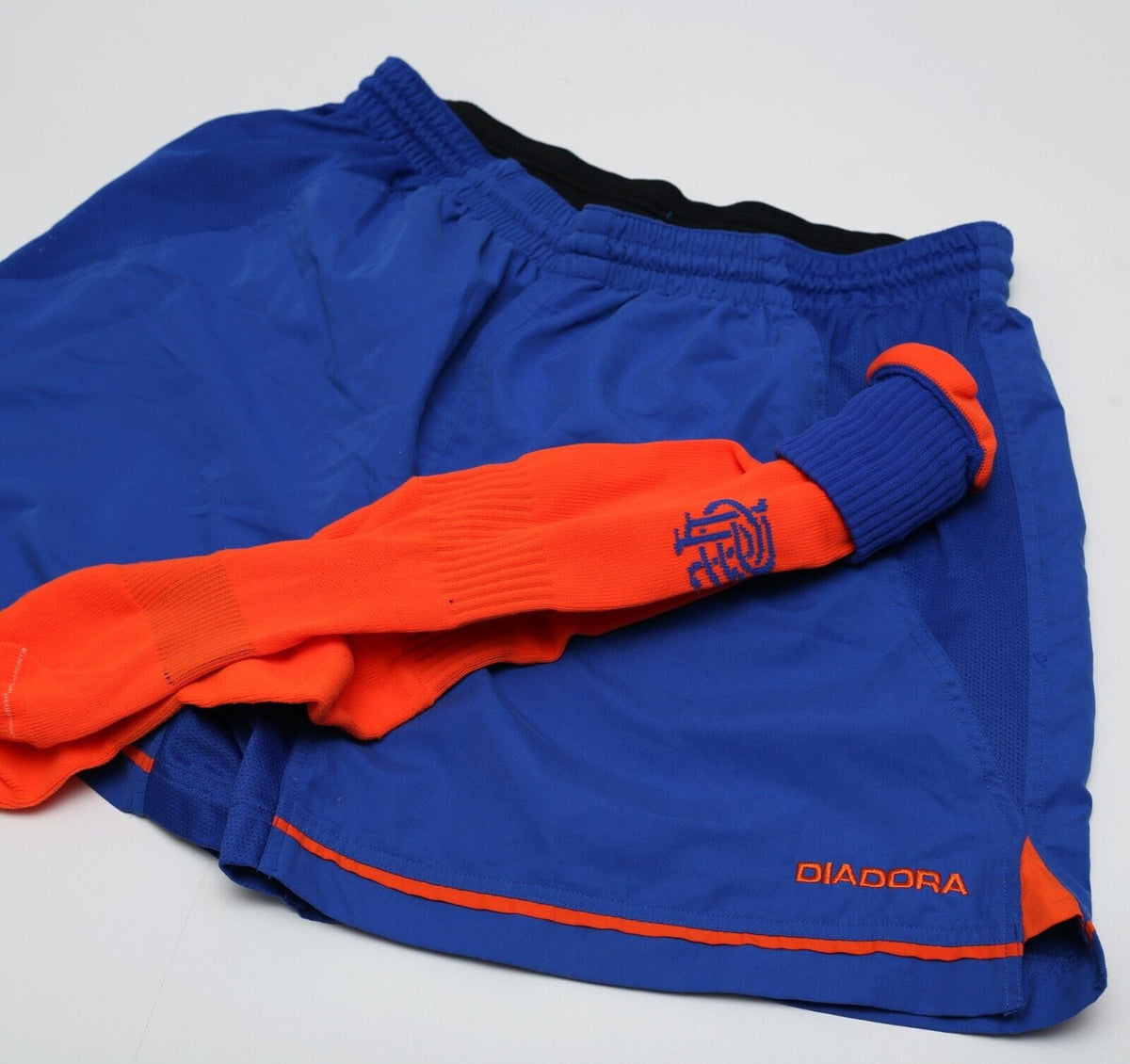 2002/03 RANGERS Vintage Diadora Away Football Shirt Jersey (XXL) Full Kit MINT