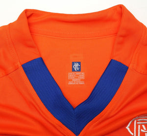 2002/03 RANGERS Vintage Diadora Away Long Sleeve Football Shirt Jersey (XL)