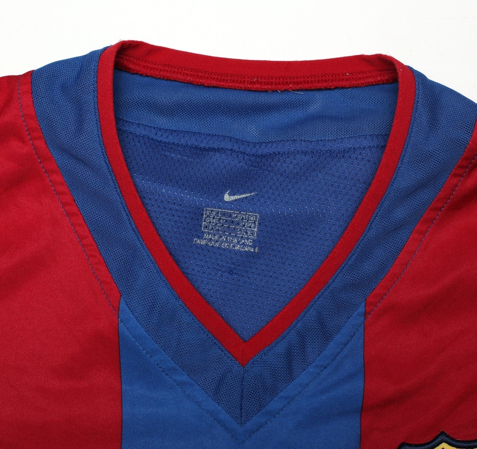 2002/03 RIQUELME #10 Barcelona Vintage Nike Football Shirt (L) Player Issue Spec