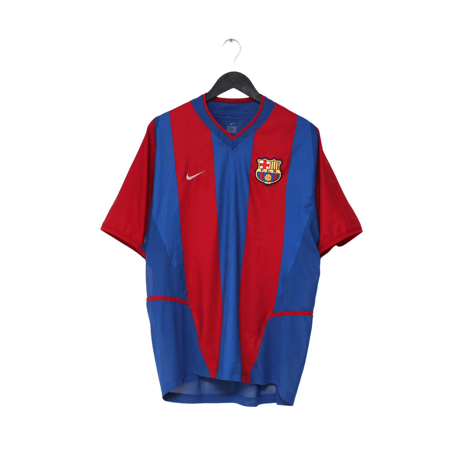2002/03 RIQUELME #10 Barcelona Vintage Nike Football Shirt (L) Player Issue Spec