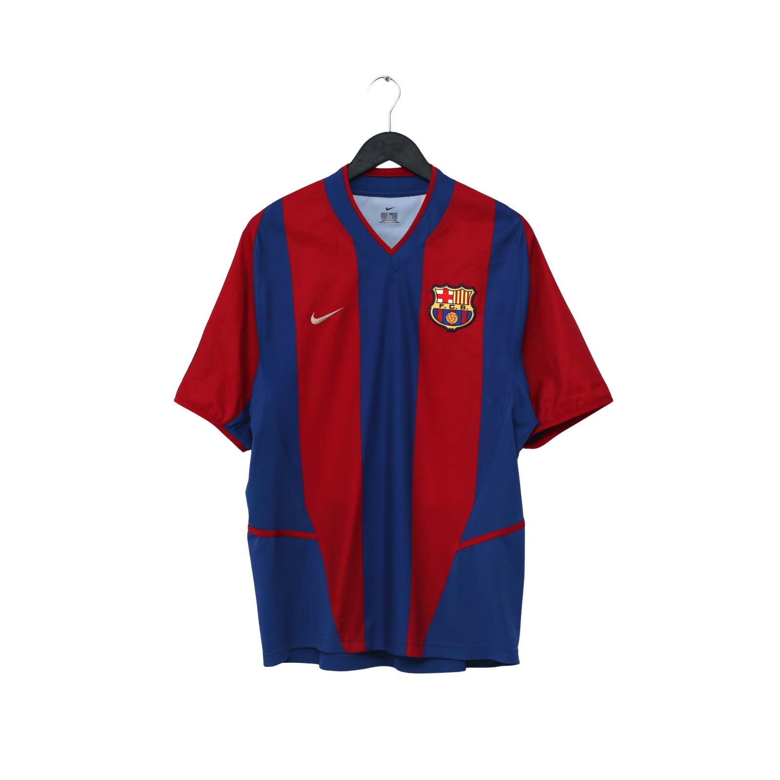 2002/03 Riquelme #10 Barcelona Vintage Nike Home Football Shirt (M)