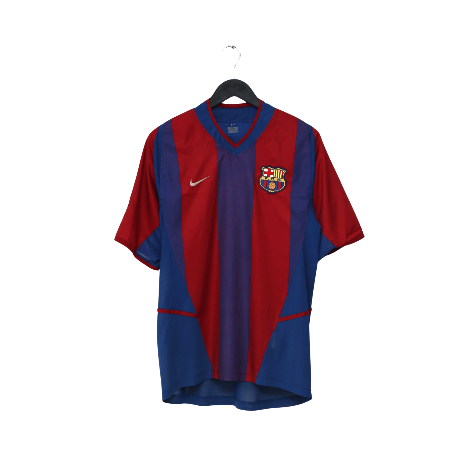 2002/03 Riquelme #10 Barcelona Vintage Nike Home Football Shirt (M) Player Spec