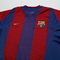 2002/03 Riquelme #10 Barcelona Vintage Nike Home Football Shirt (M) Player Spec