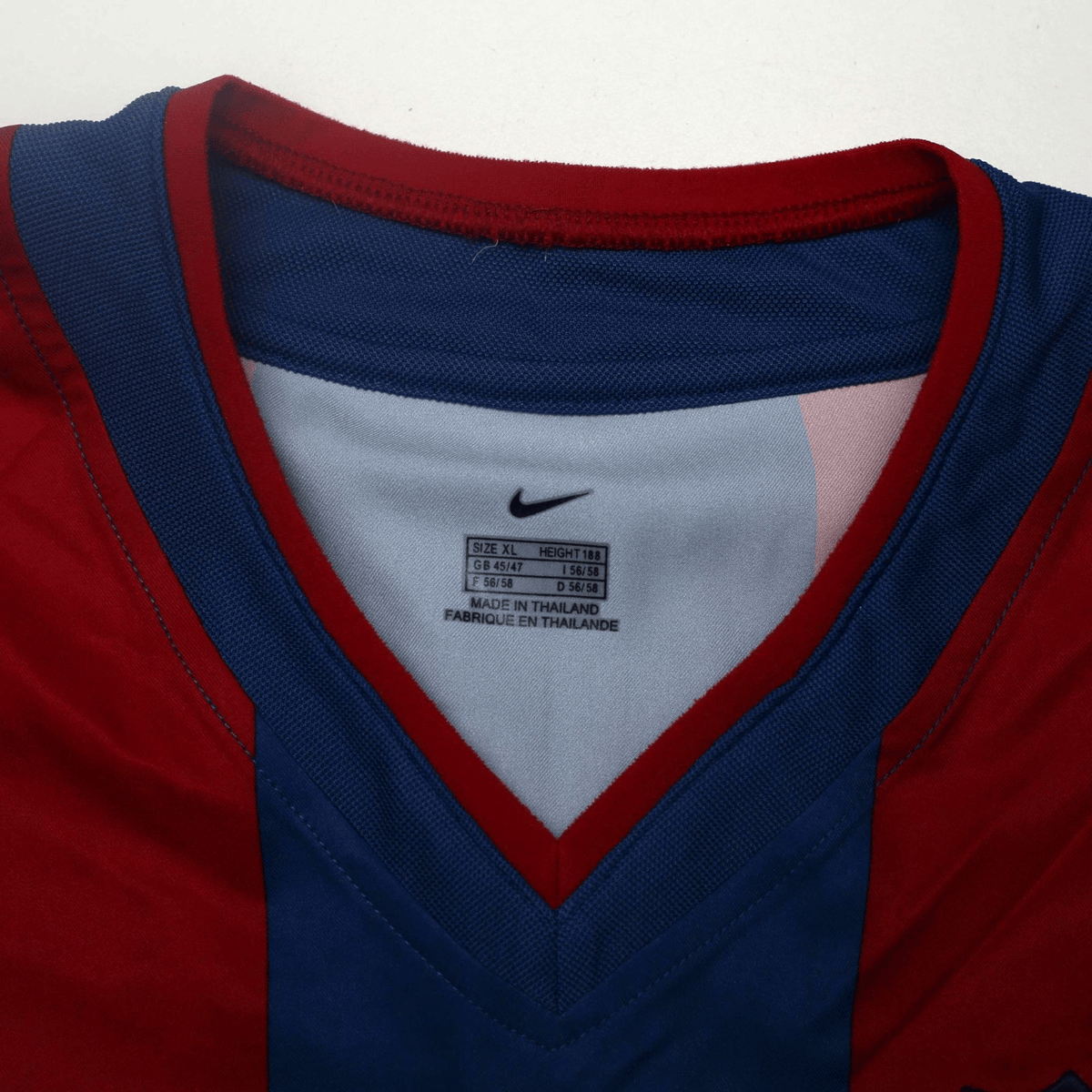 2002/03 Riquelme #10 Barcelona Vintage Nike Home Football Shirt (XL)
