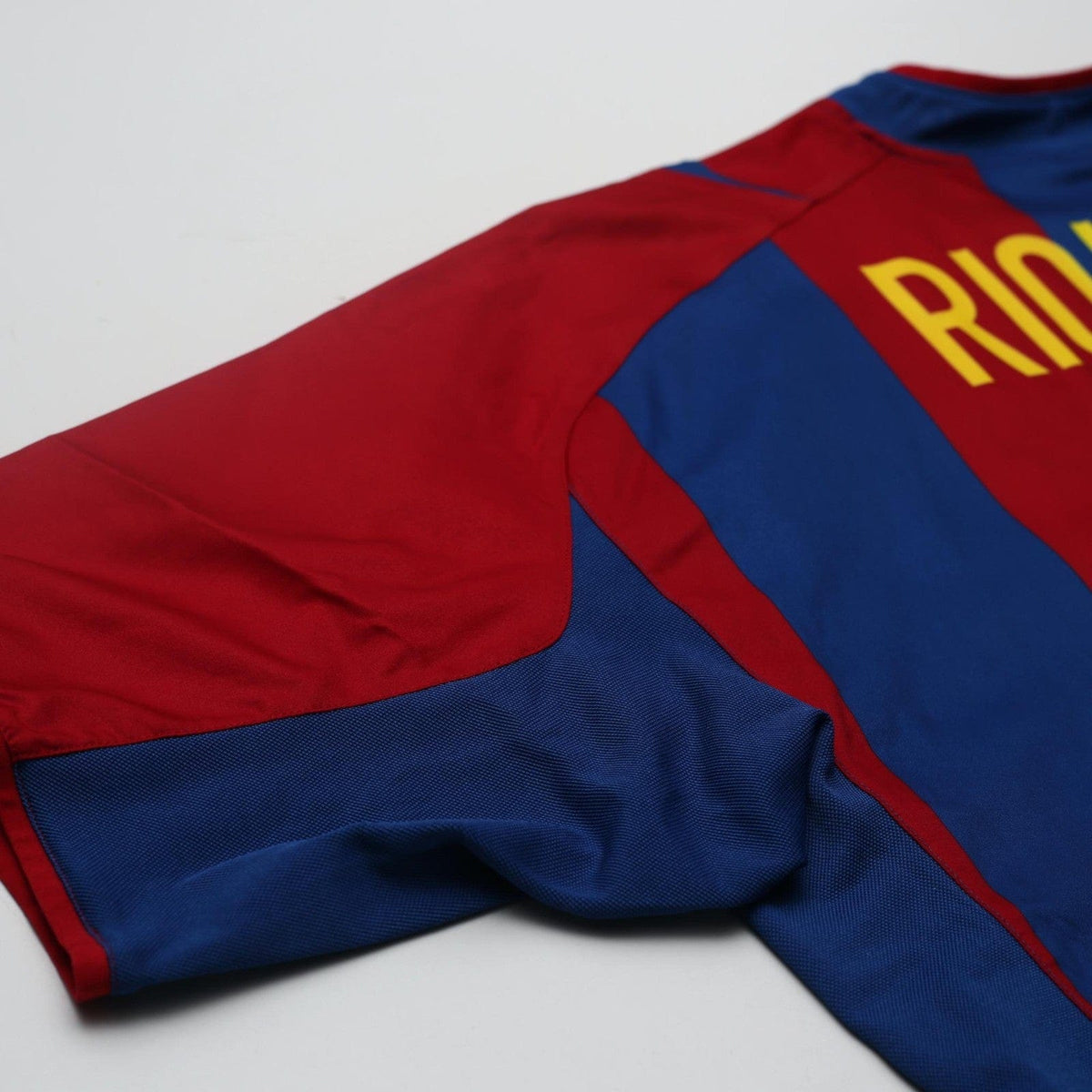 2002/03 Riquelme #10 Barcelona Vintage Nike Home Football Shirt (XL)