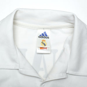 2002/03 Ronaldo #11 Real Madrid Vintage adidas Centenary Home Football Shirt (M)