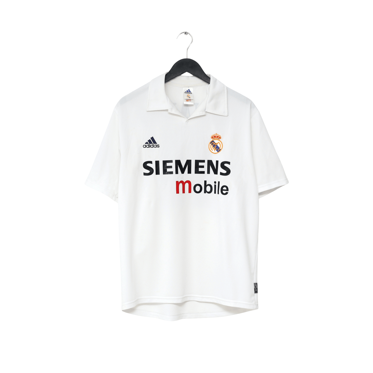 2002/03 Ronaldo #11 Real Madrid Vintage adidas Centenary Home Football Shirt (M)