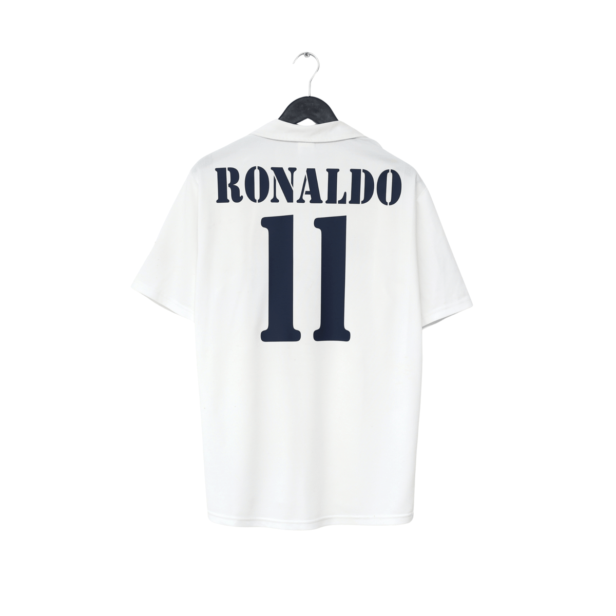 2002/03 Ronaldo #11 Real Madrid Vintage adidas Centenary Home Football Shirt (M)