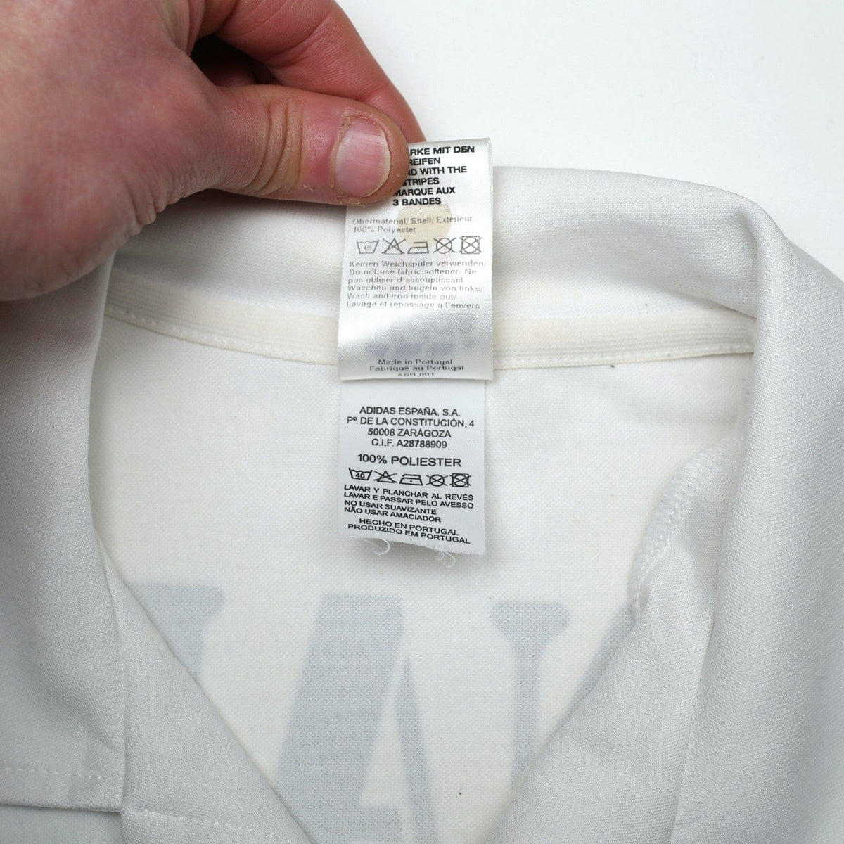 2002/03 Ronaldo #11 Real Madrid Vintage adidas Centenary Home Football Shirt (M)