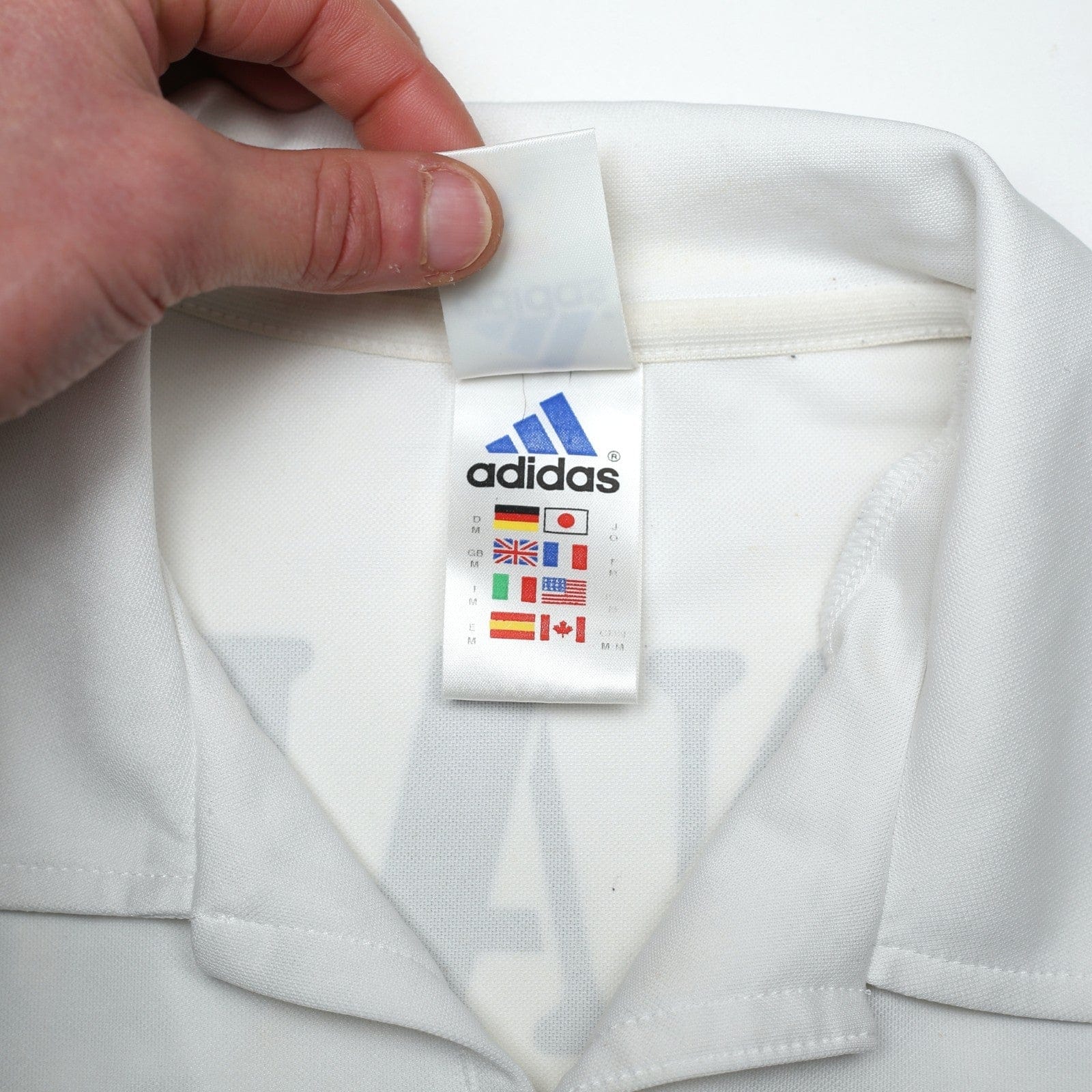 2002/03 Ronaldo #11 Real Madrid Vintage adidas Centenary Home Football Shirt (M)