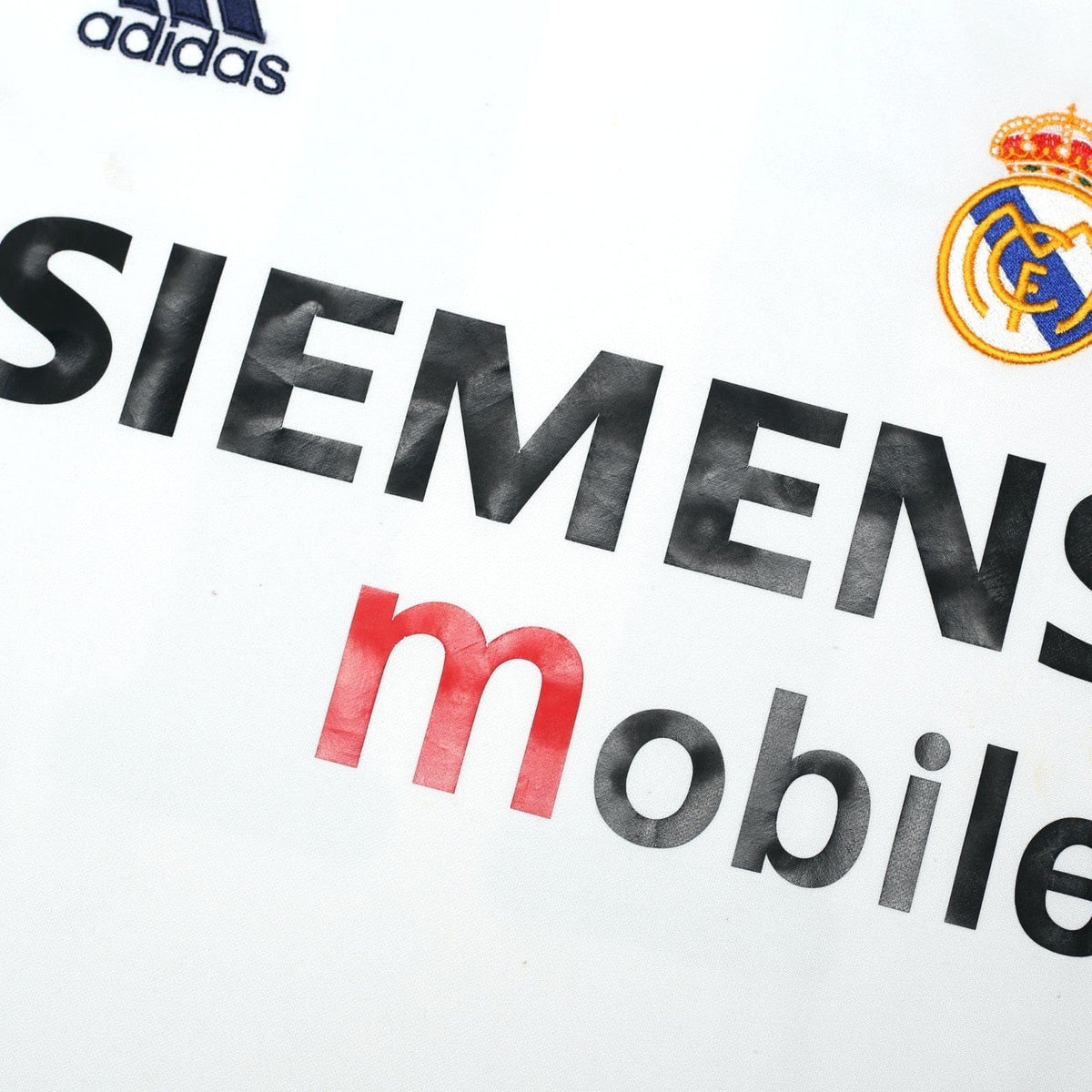 2002/03 Ronaldo #11 Real Madrid Vintage adidas Centenary Home Football Shirt (M)