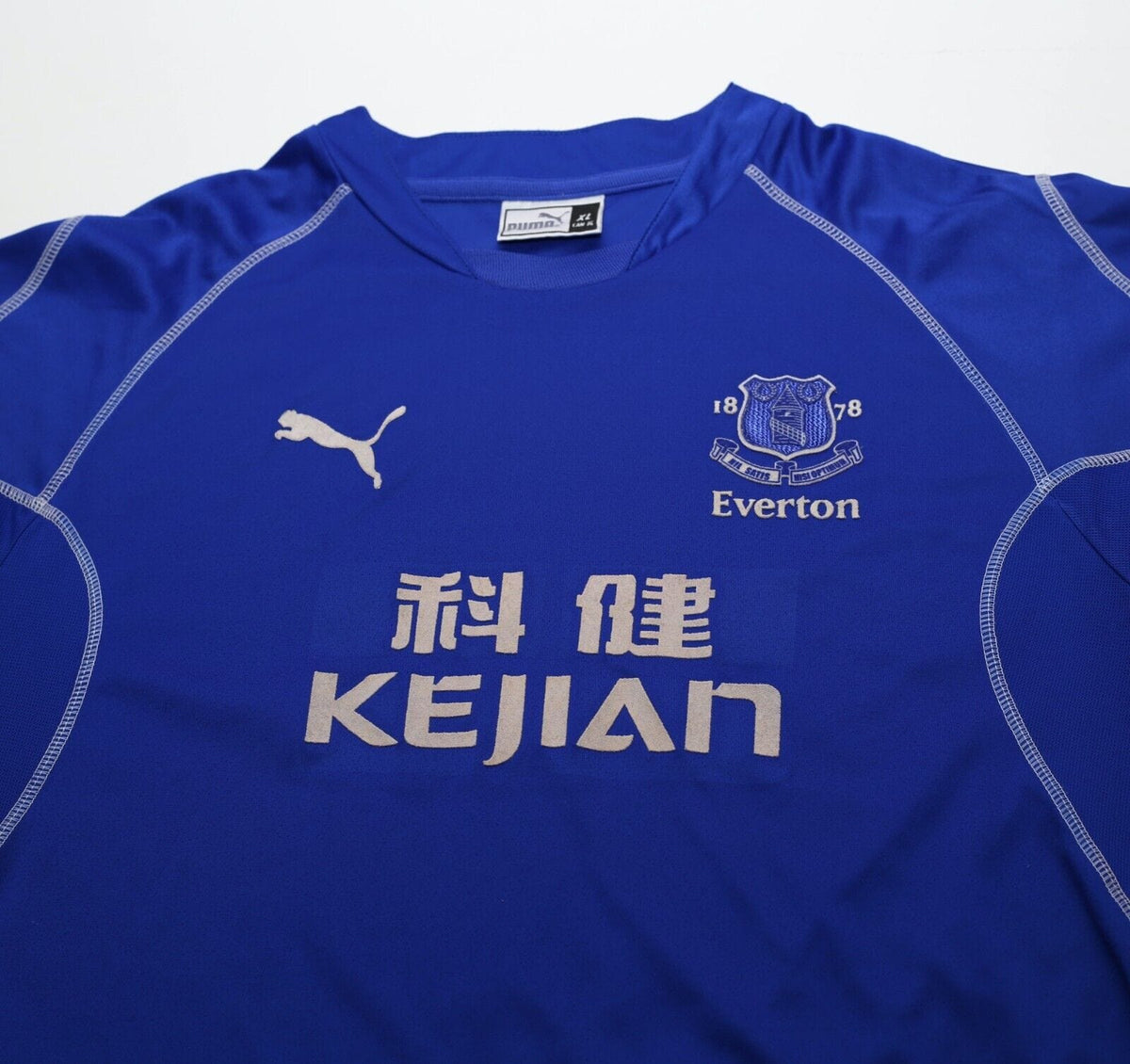 2002/03 ROONEY #18 Everton Vintage PUMA Home Football Shirt (M/L)