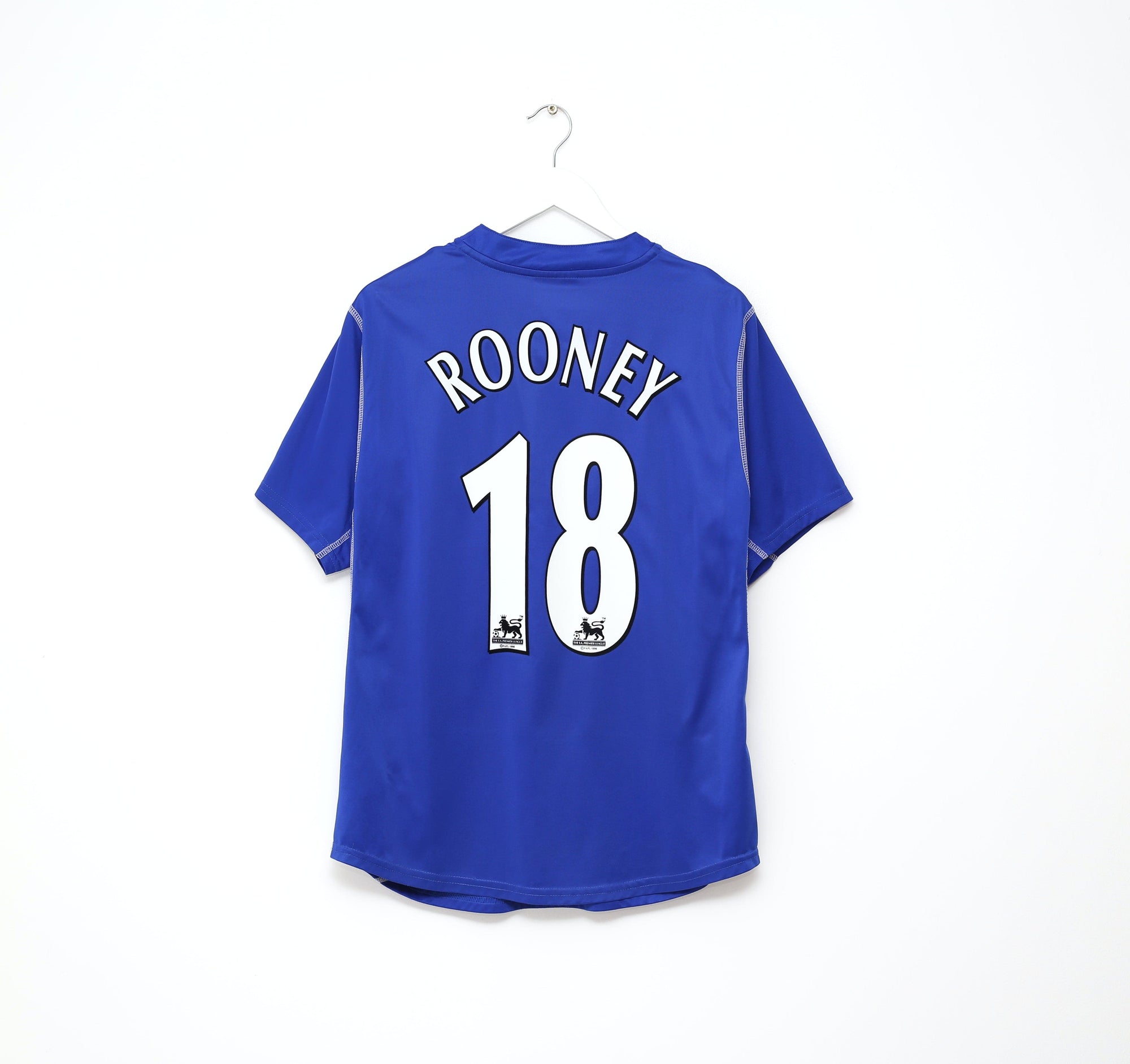 2002/03 ROONEY #18 Everton Vintage PUMA Home Football Shirt (M/L)