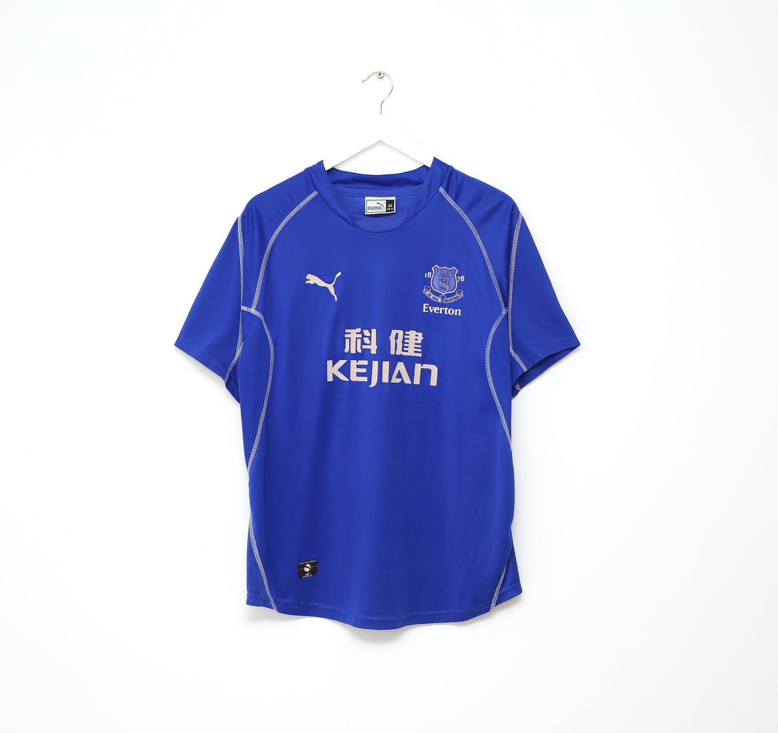 2002/03 ROONEY #18 Everton Vintage PUMA Home Football Shirt (M/L)