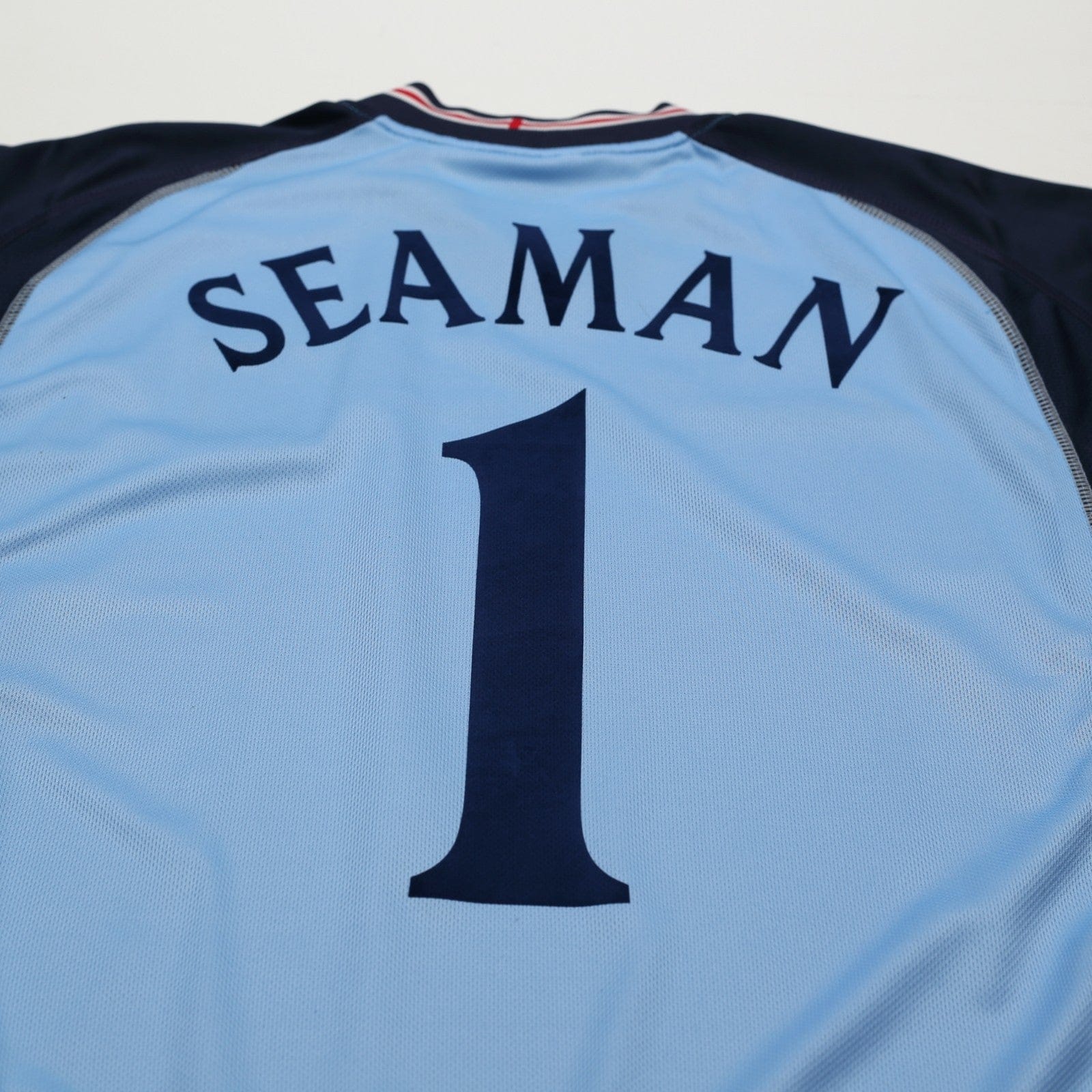 2002/03 Seaman #1 England Vintage Umbro GK Football Shirt (L) 2002 WC