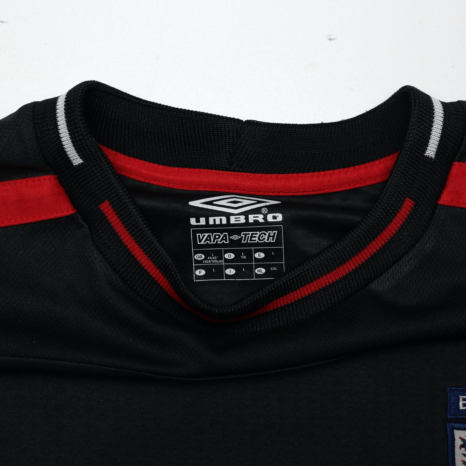 2002/03 Seaman #1 England Vintage Umbro GK Football Shirt (L) 2002 WC Brazil