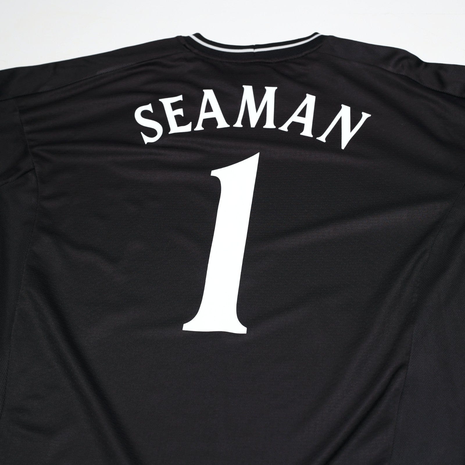 2002/03 Seaman #1 England Vintage Umbro GK Football Shirt (L) 2002 WC Brazil