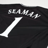 2002/03 Seaman #1 England Vintage Umbro GK Football Shirt (L) 2002 WC Brazil