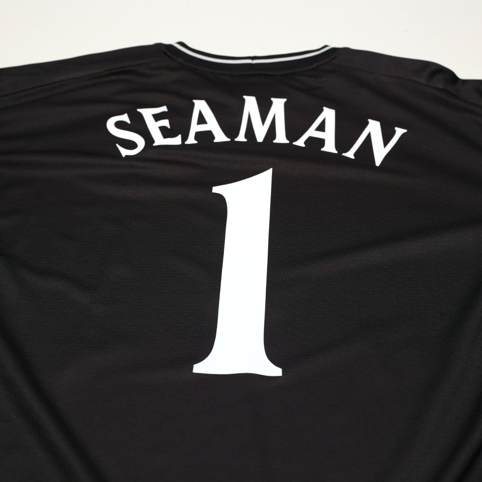 2002/03 Seaman #1 England Vintage Umbro GK Football Shirt (L) 2002 WC Brazil