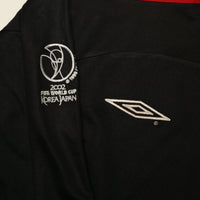 2002/03 Seaman #1 England Vintage Umbro GK Football Shirt (L) 2002 WC Brazil