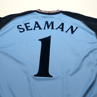 2002/03 Seaman #1 England Vintage Umbro GK Football Shirt (XL) 2002 WC