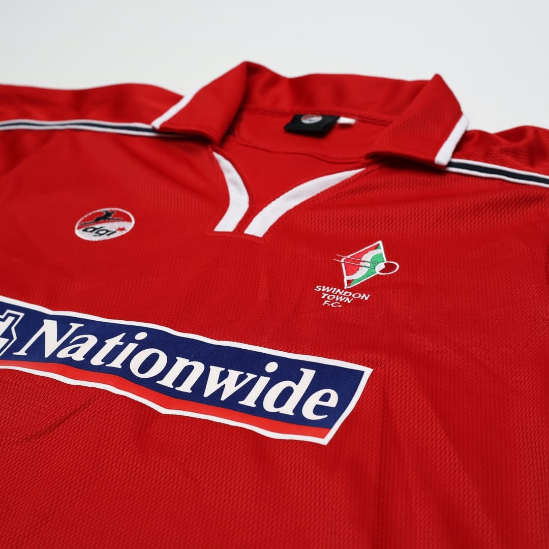 2002/03 Swindon Town Vintage DGI Home Football Shirt (XXL)