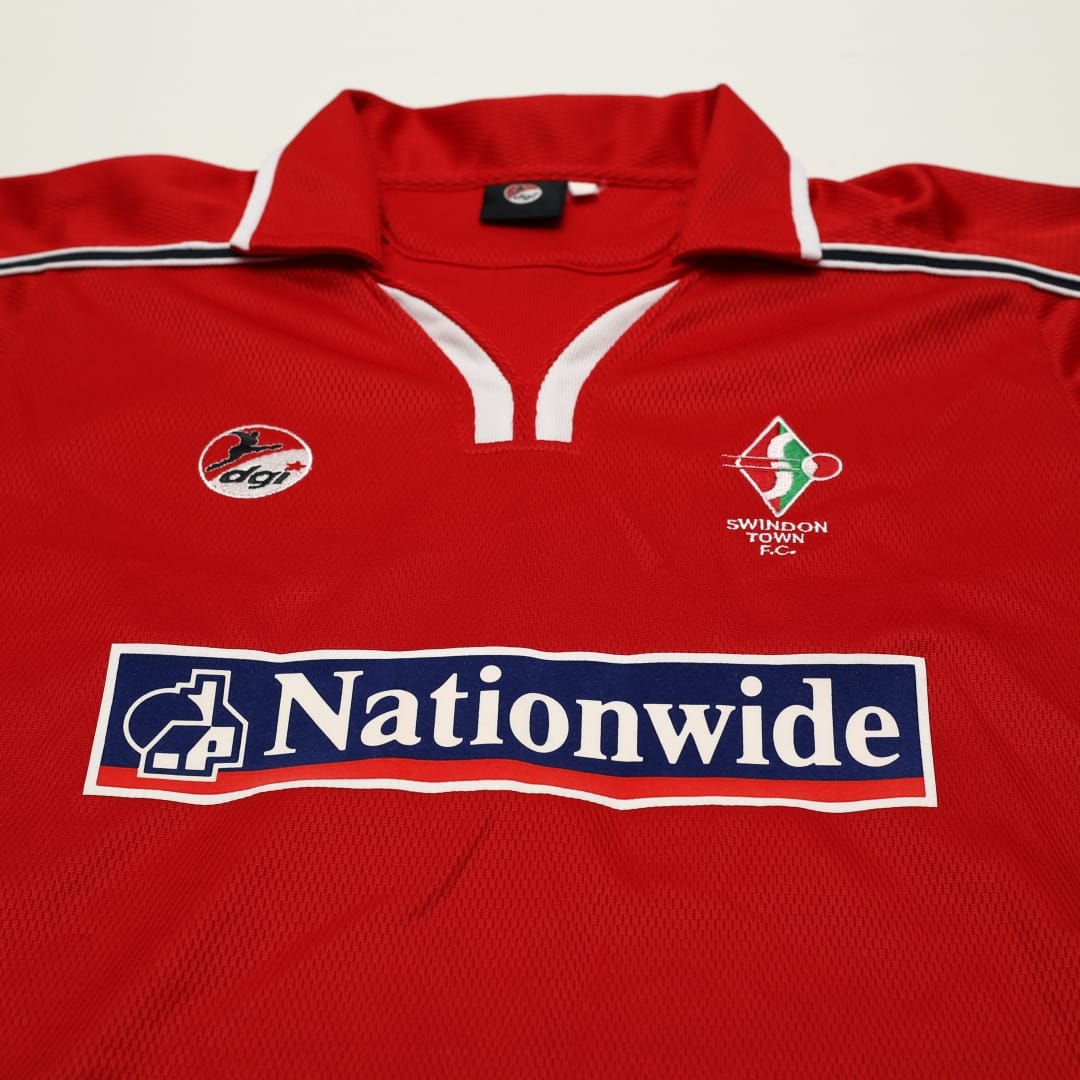 2002/03 Swindon Town Vintage DGI Home Football Shirt (XXL)
