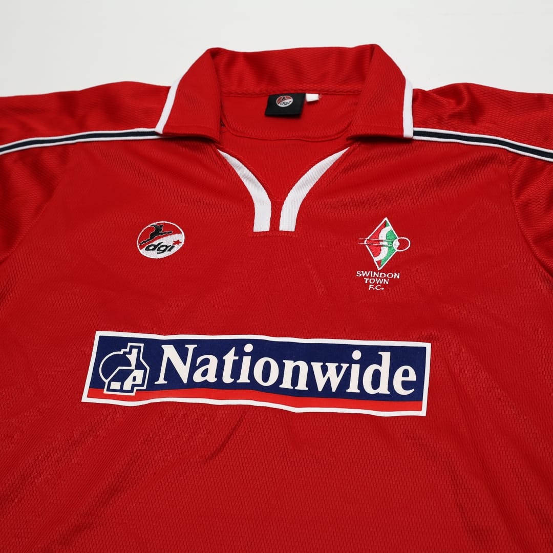 2002/03 Swindon Town Vintage DGI Home Football Shirt (XXL)