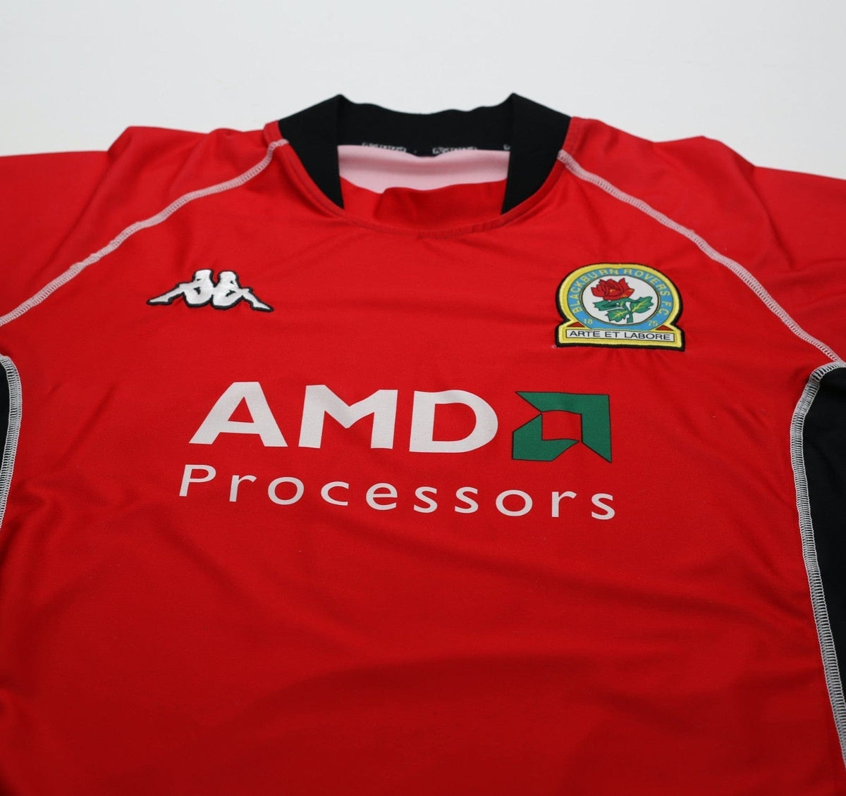 2002/03 TUGAY #3 Blackburn Rovers Vintage Kappa Away Football Shirt (L/XL)