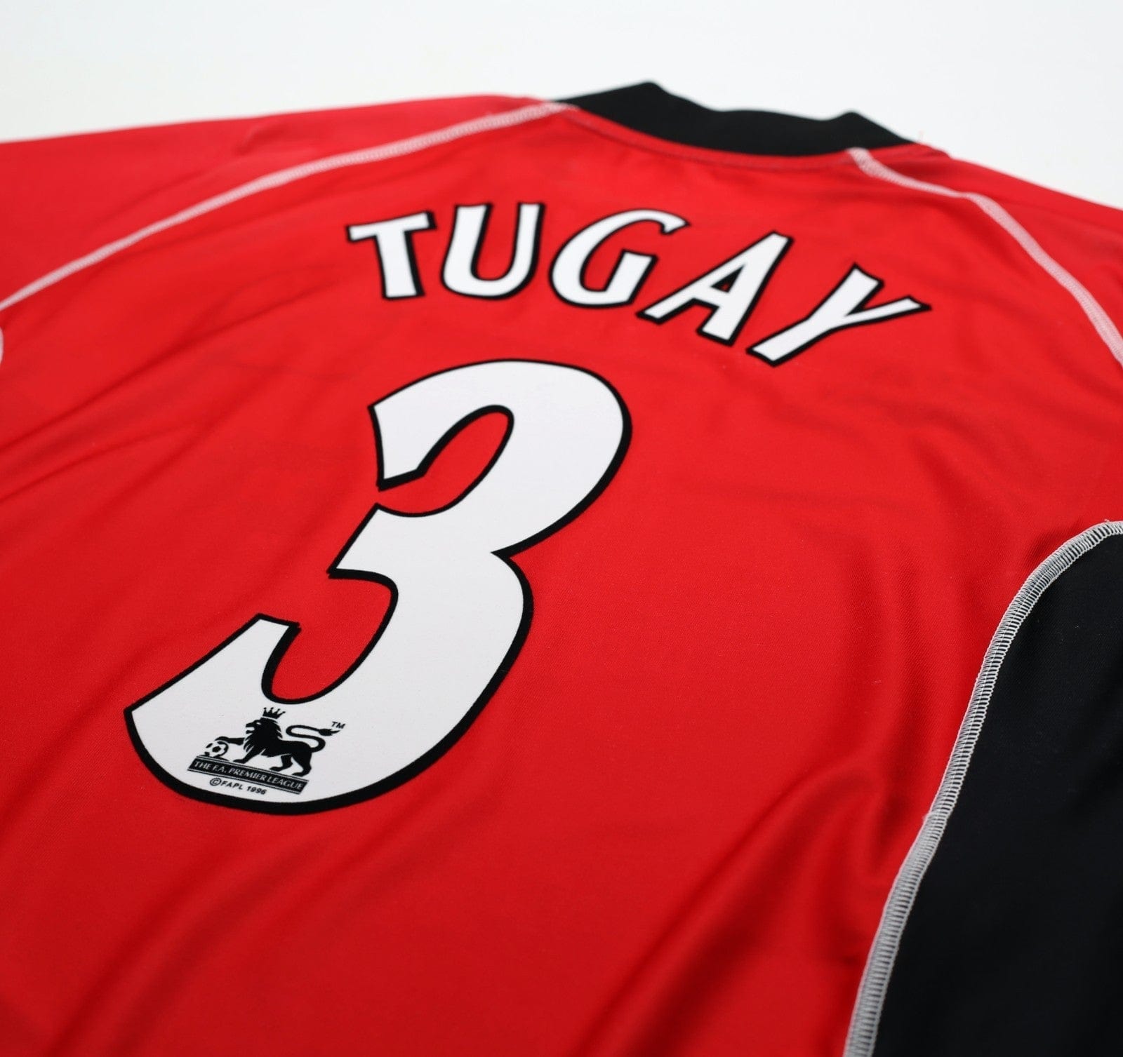 2002/03 TUGAY #3 Blackburn Rovers Vintage Kappa Away Football Shirt (L/XL)