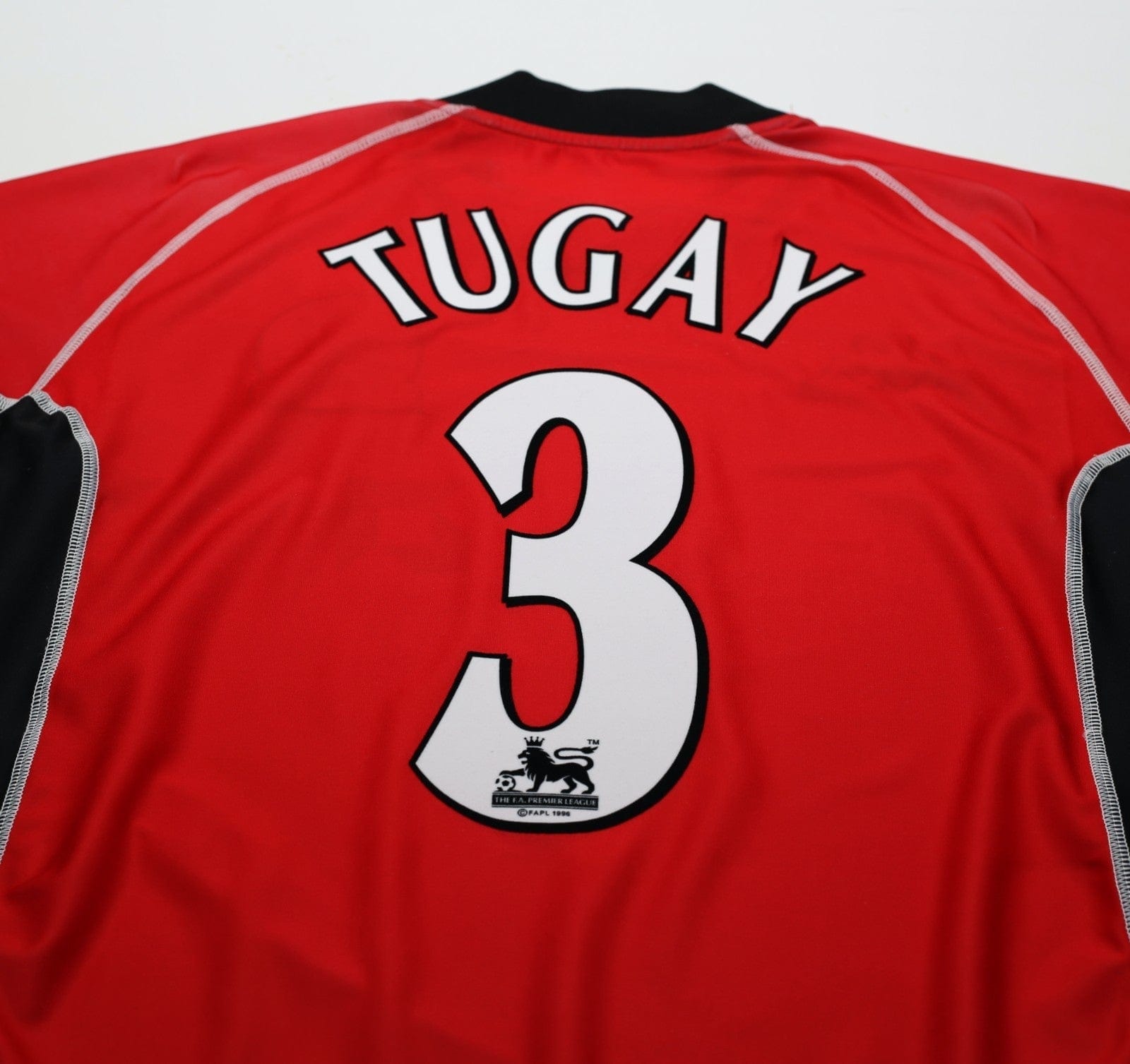 2002/03 TUGAY #3 Blackburn Rovers Vintage Kappa Away Football Shirt (L/XL)