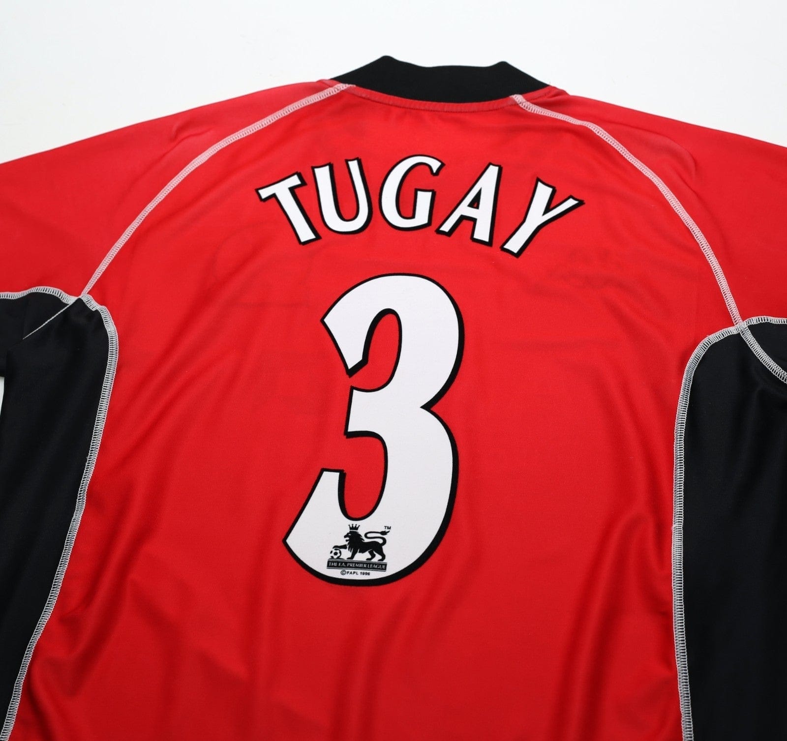 2002/03 TUGAY #3 Blackburn Rovers Vintage Kappa Away Football Shirt (L/XL)