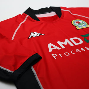 2002/03 Tugay #3 Blackburn Rovers Vintage Kappa Away Football Shirt (L/XL)