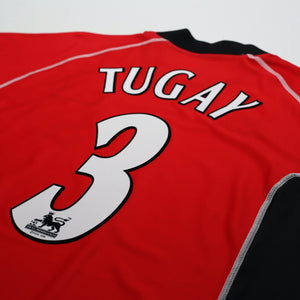 2002/03 Tugay #3 Blackburn Rovers Vintage Kappa Away Football Shirt (L/XL)