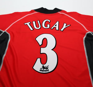 2002/03 TUGAY #3 Blackburn Rovers Vintage Kappa Away Football Shirt (M)