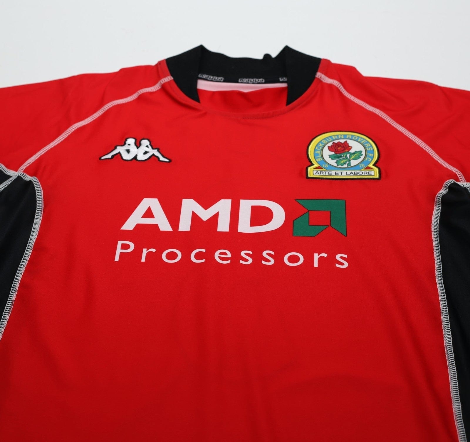 2002/03 TUGAY #3 Blackburn Rovers Vintage Kappa Away Football Shirt (M)