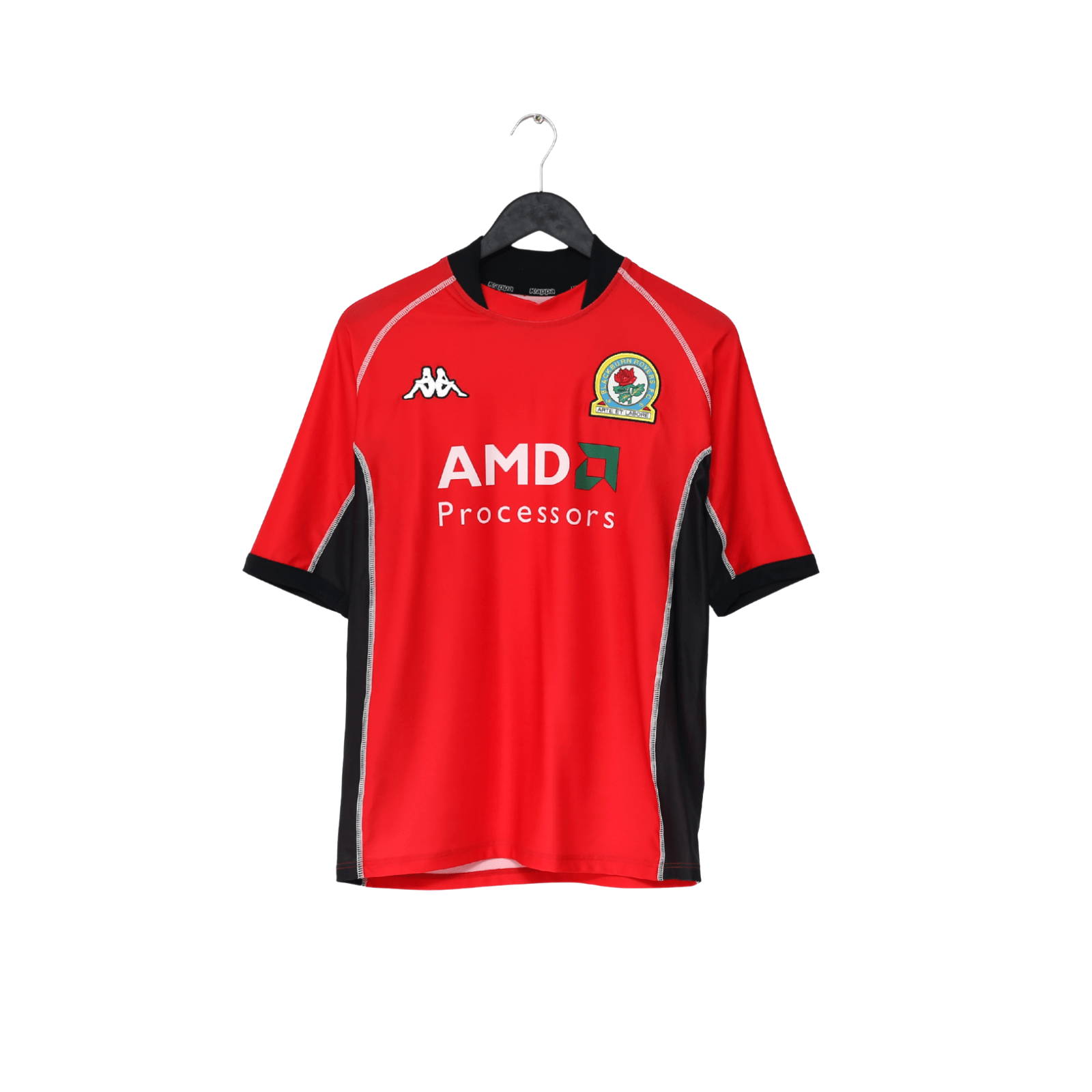 2002/03 TUGAY #3 Blackburn Rovers Vintage Kappa Away Football Shirt (M)