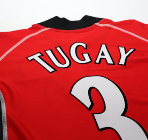 2002/03 TUGAY #3 Blackburn Rovers Vintage Kappa Away Football Shirt (M)