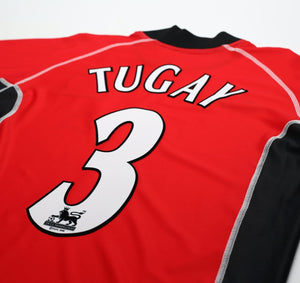 2002/03 TUGAY #3 Blackburn Rovers Vintage Kappa Away Football Shirt (M)