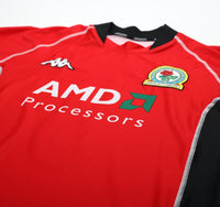 2002/03 TUGAY #3 Blackburn Rovers Vintage Kappa Away Football Shirt (M/L)
